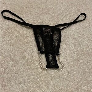 Jean Andre Crotchless Thong